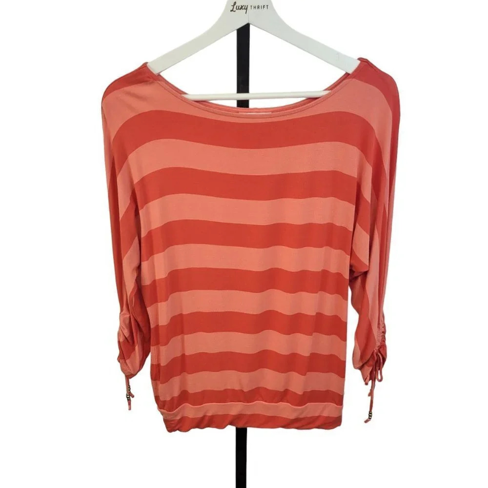 CHARTER Club  Cinch Sleeve Top